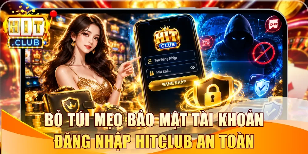 Bỏ túi các mẹo bảo mật tài khoản đăng nhập Hitclub an toàn