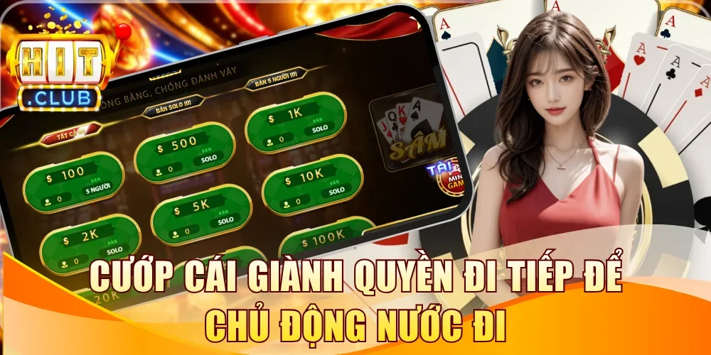 Cướp cái giành quyền đi tiếp để chủ động nước đi