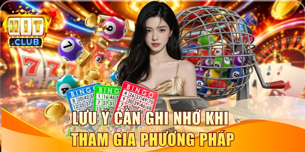 Lưu ý cần ghi nhớ khi tham gia phương pháp